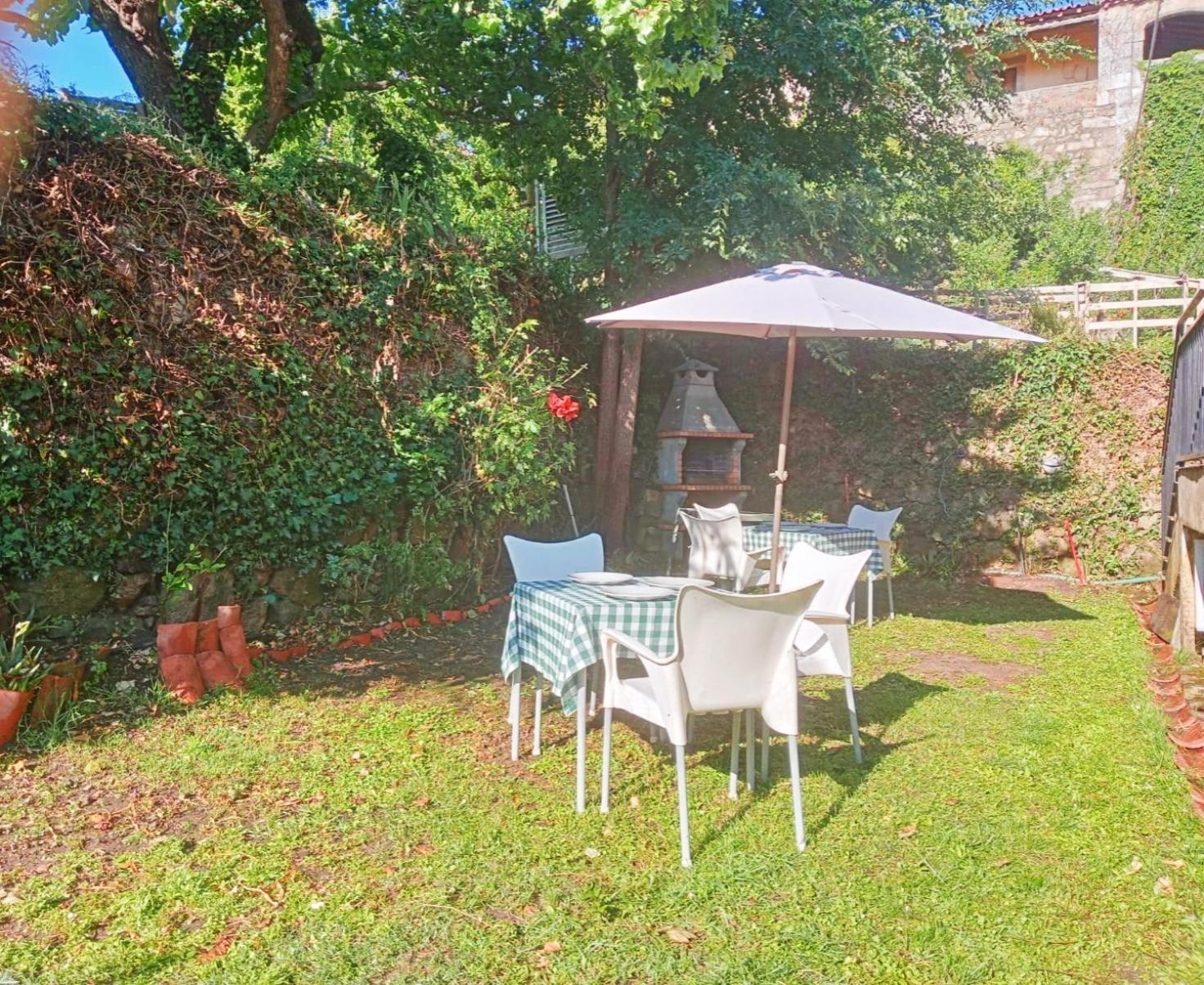 Apartamentos & Casa Rural Boada Con Jardin Interior Y Barbacoa Villamiel Luaran gambar